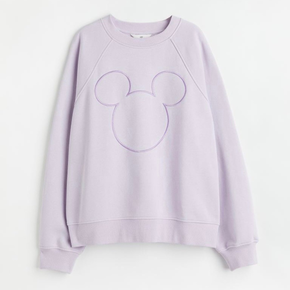 H&M Mickey Mouse Motif Sweatshirt